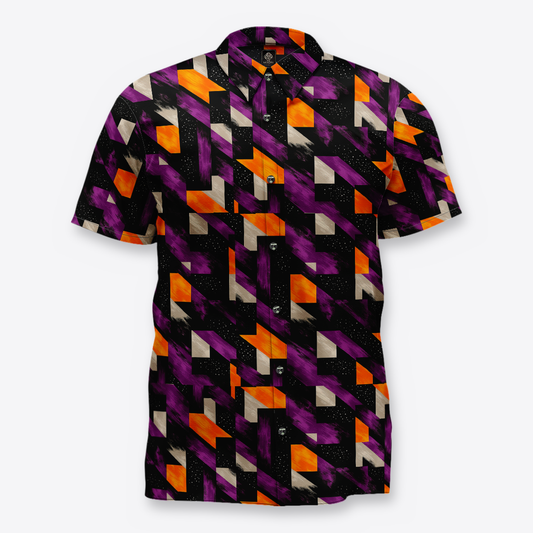 Camisa Nebula Geométrica frente