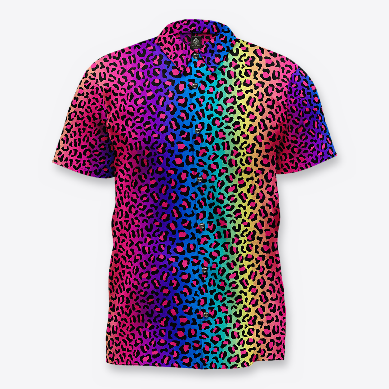 Camisa Arcoíris Print frente
