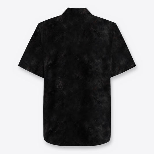 Camisa Negra Ritual Oversize espalda