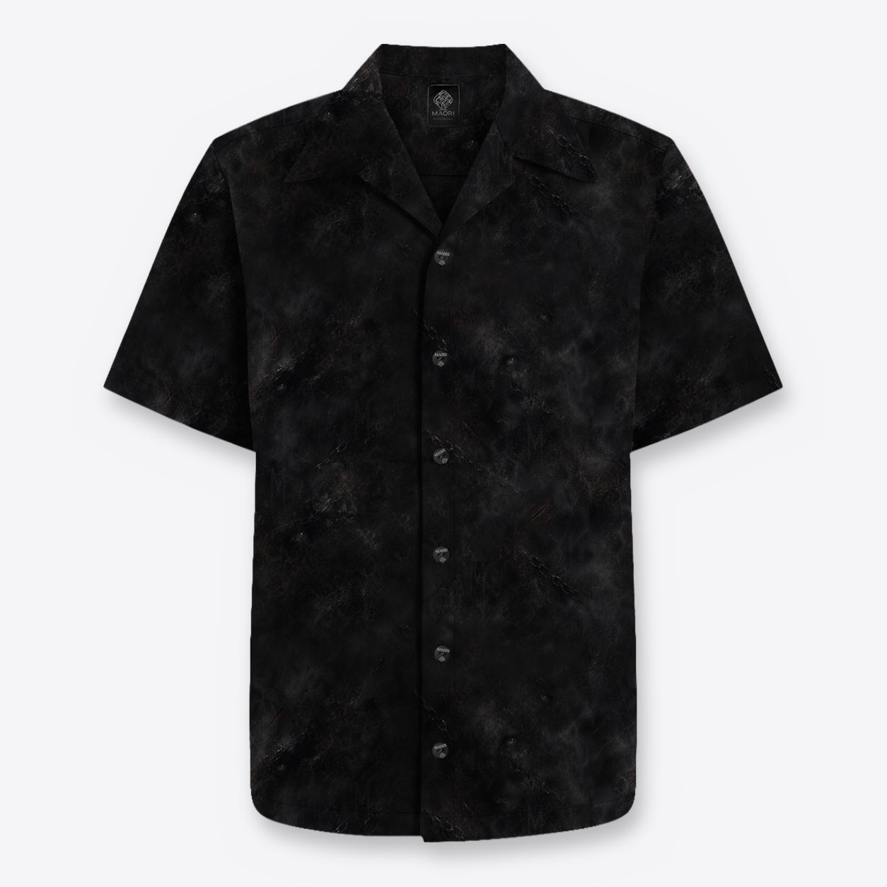 Camisa Negra Ritual Oversize frente