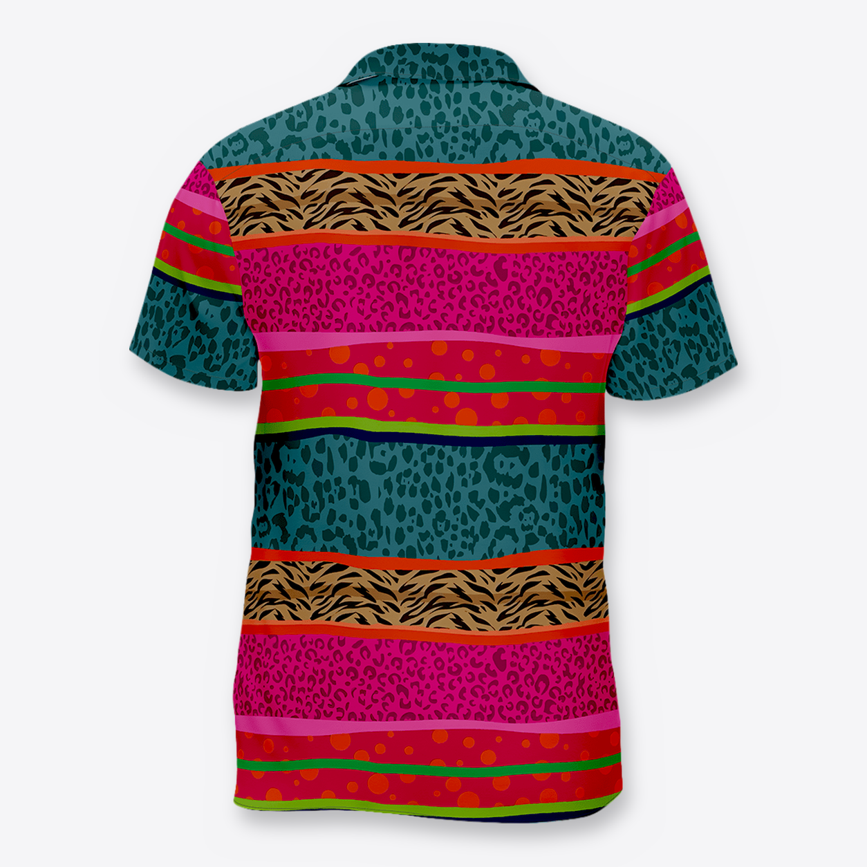 Camisa Safari Neón espalda