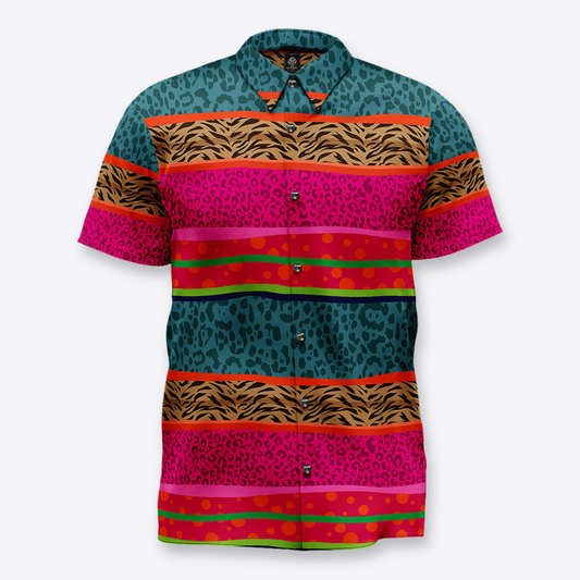 Camisa Safari Neón frente