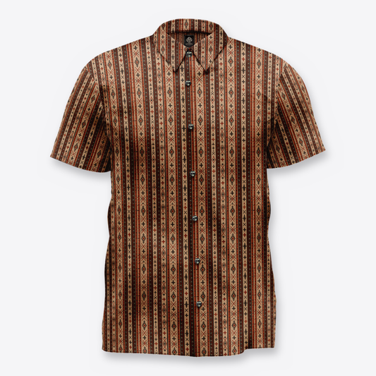 MAORI camisa Malone Desert Drip front