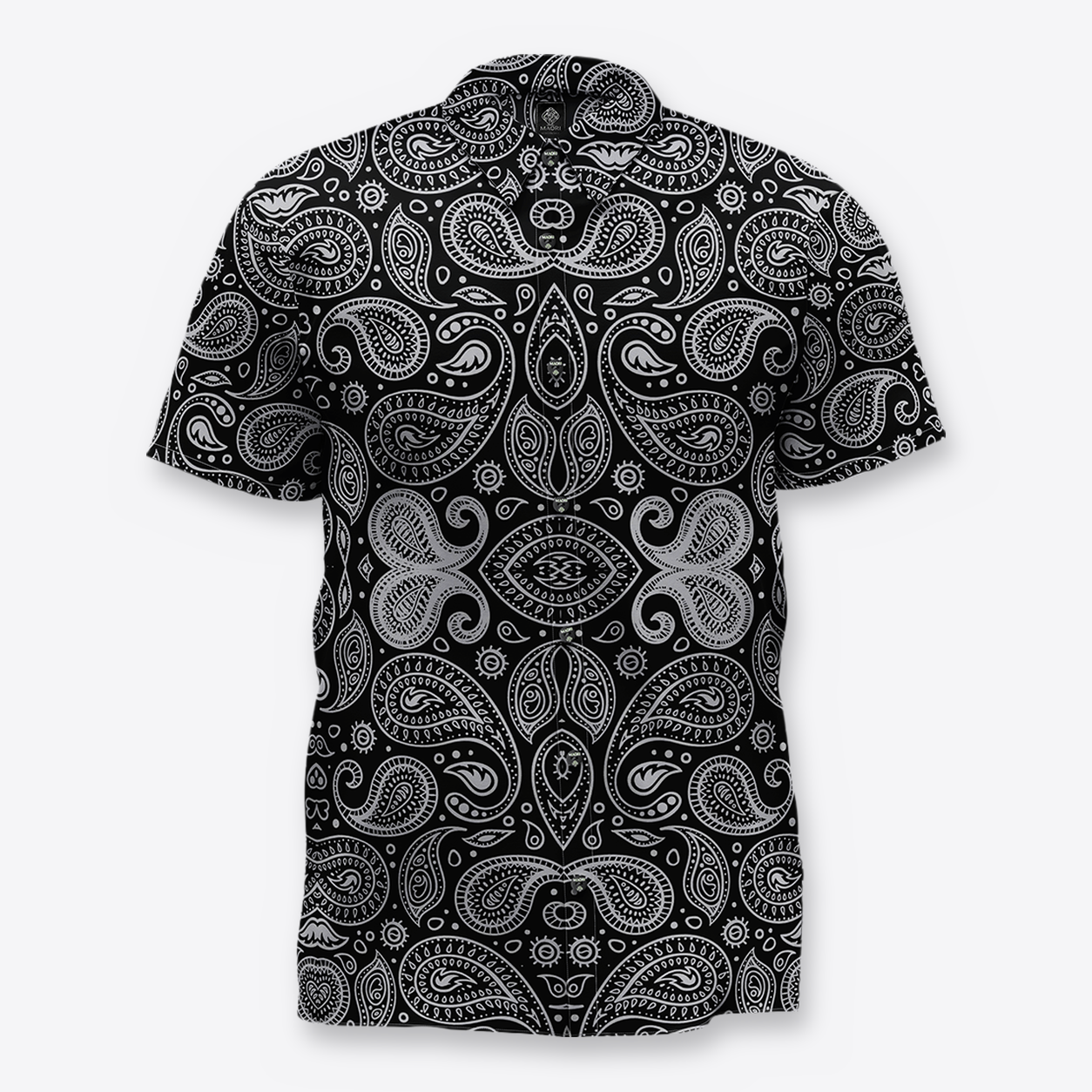 MAORI camisa Bandano Nuit front