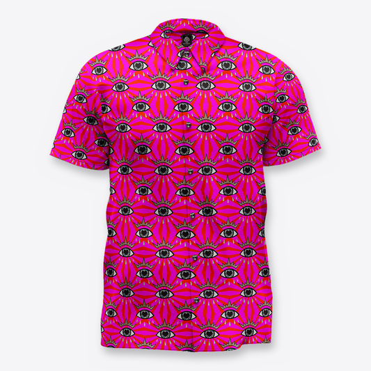 MAORI camisa Fucsia Funky front