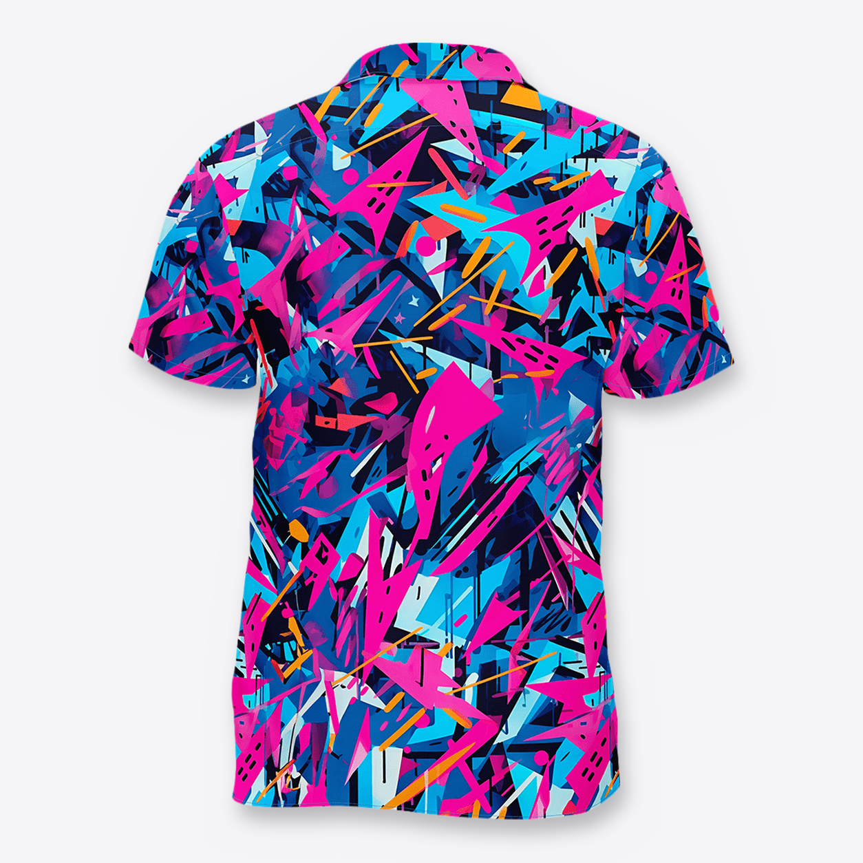MAORI camisa crepe Urban Shred back