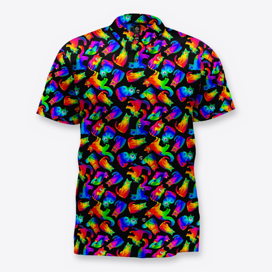 Camisa Trippy Cats front