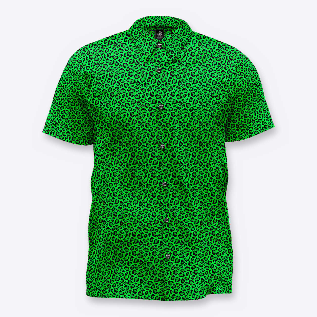 Camisa jungle noir front