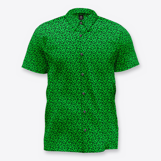 Camisa jungle noir front