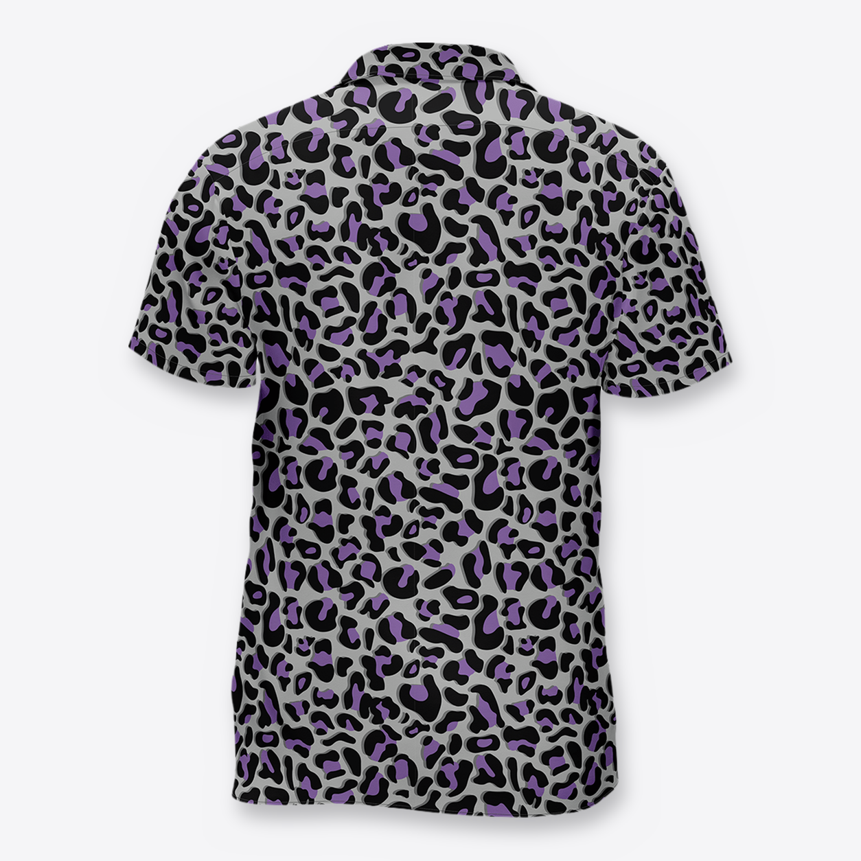 Camisa leopardo morado back