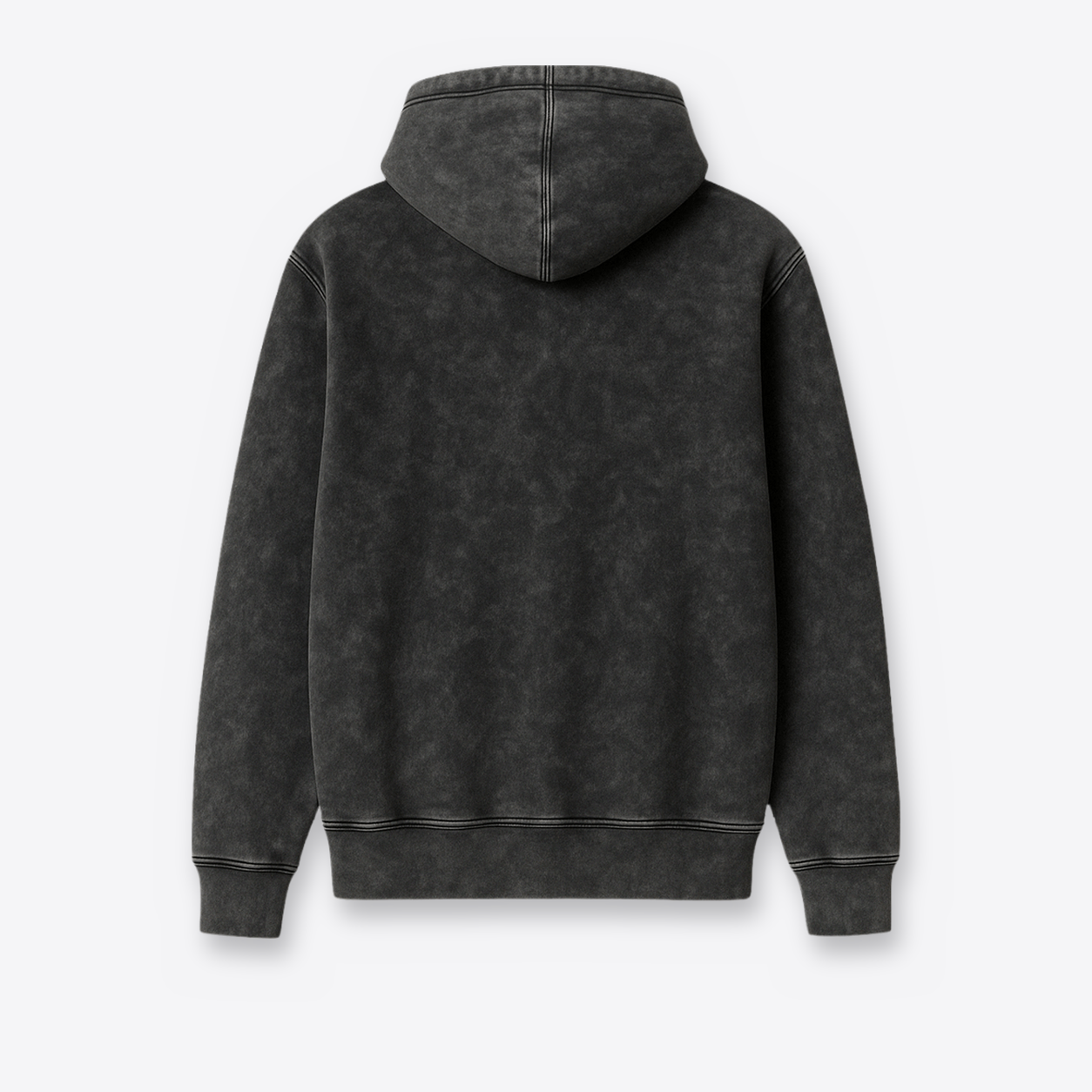 Hoodie Acid Wash Oversize espalda
