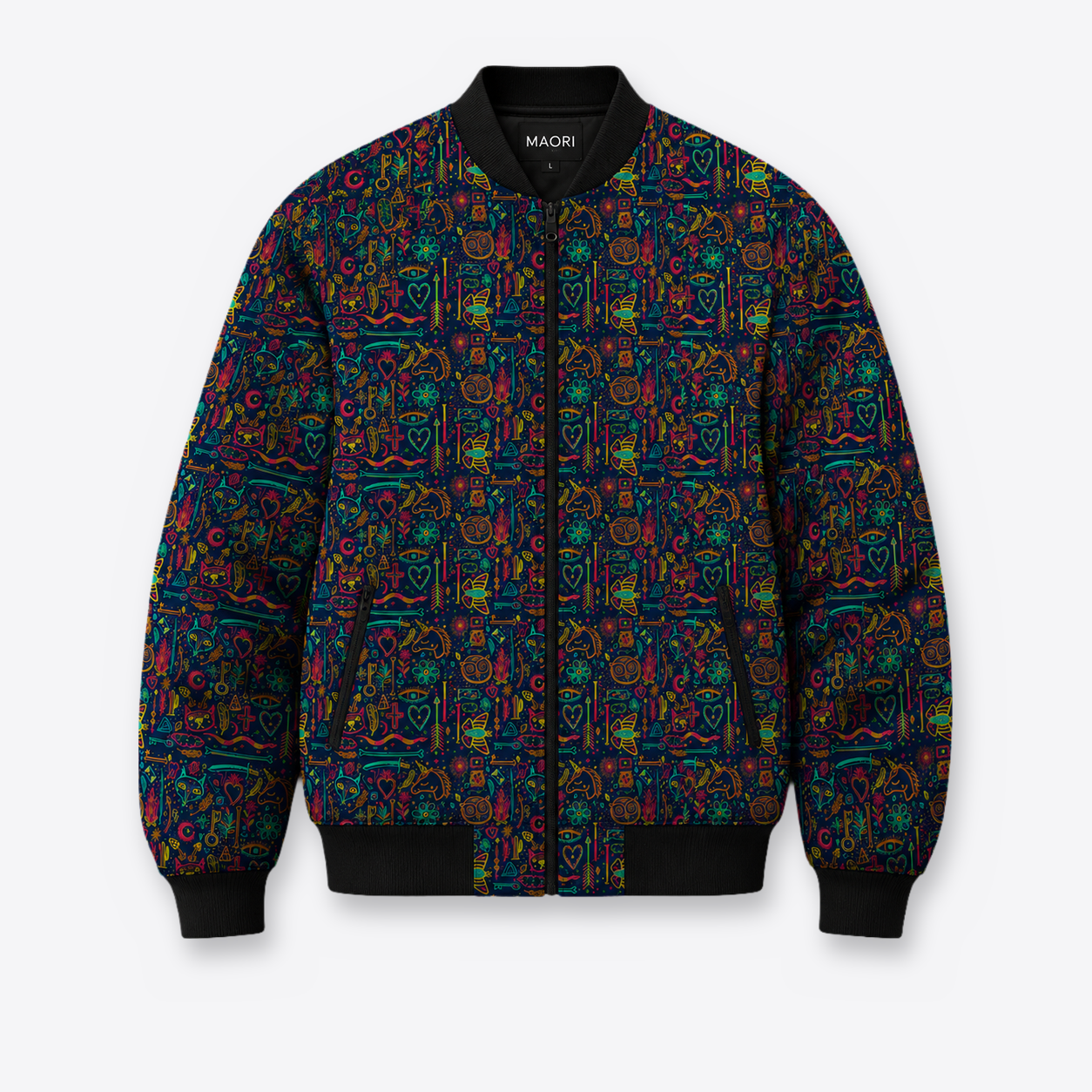 bomber jacket illuminati