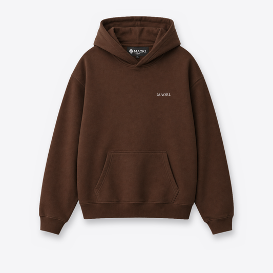 hoodie color chocolate