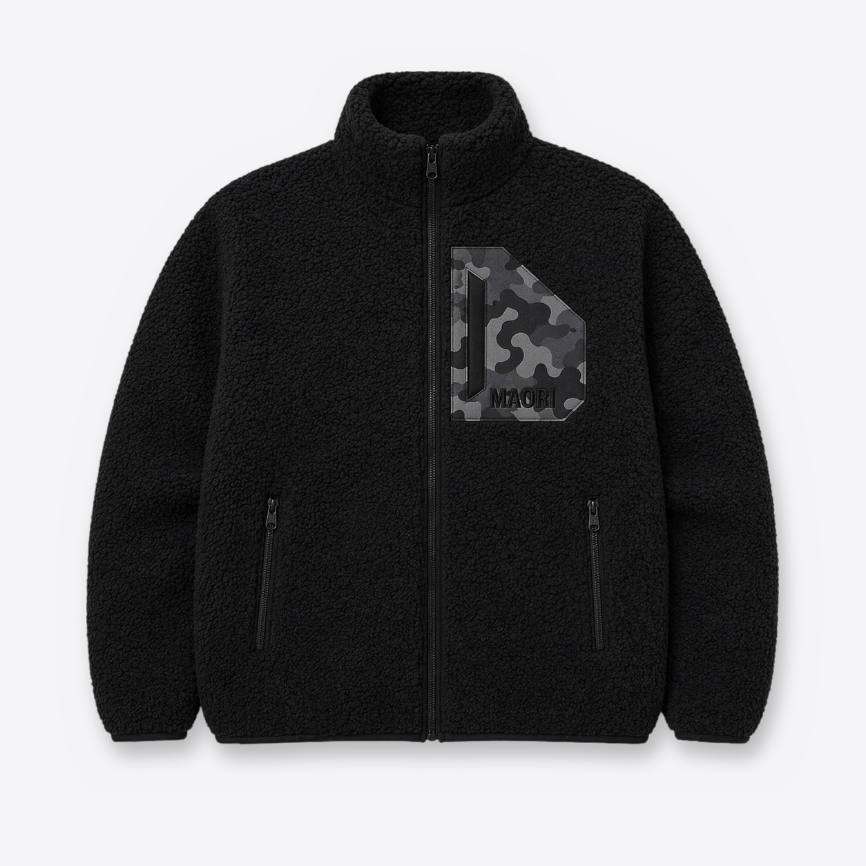 Sherpa Full Zip Negra