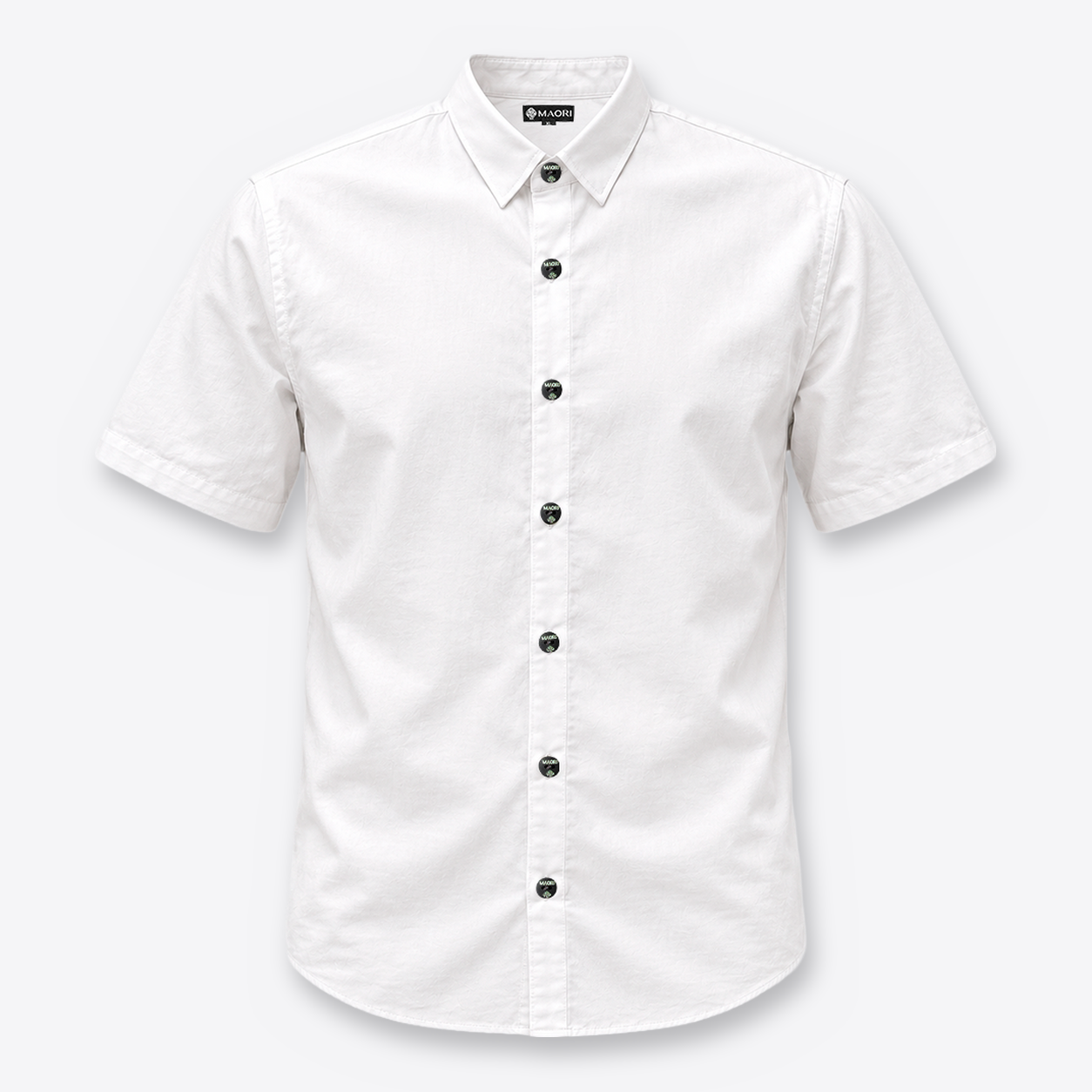Camisa MAORI Lino Blanca