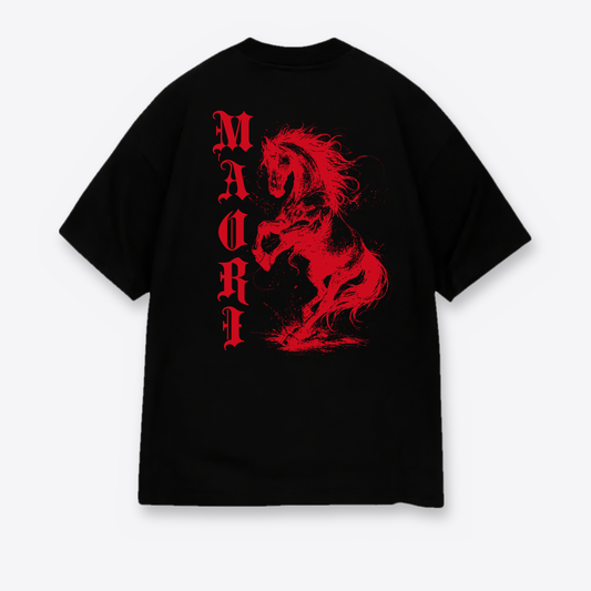 Polera MAORI Crimson Horse