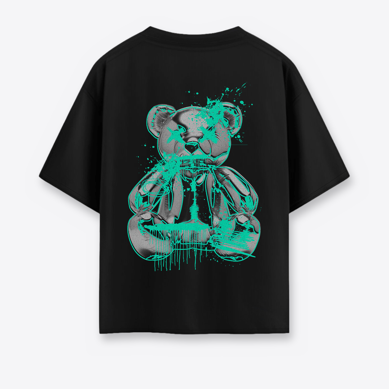 Polera Negra Toxic Toy