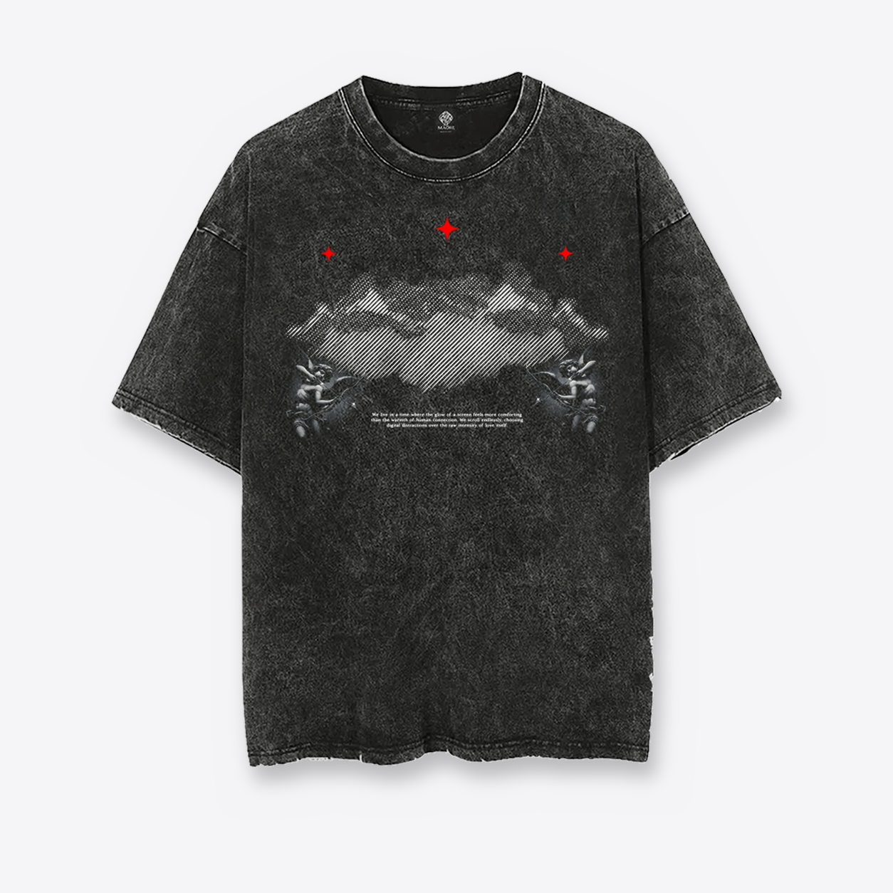 polera acidwash Cherub Skyline