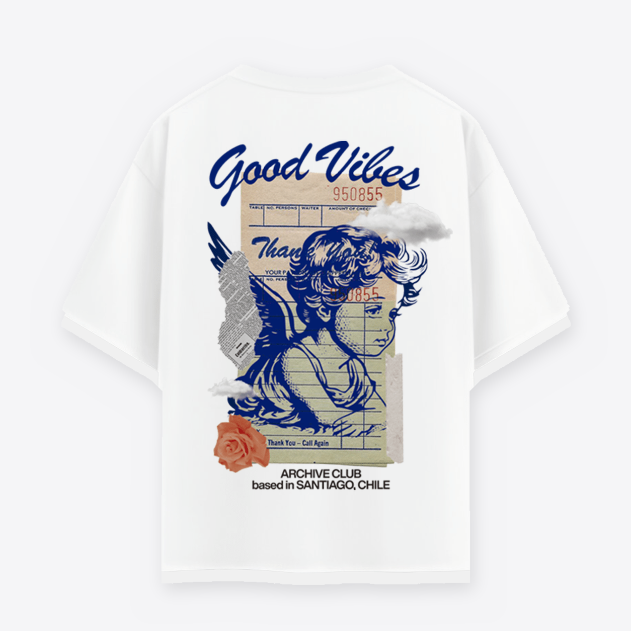 Polera Diseño Cielo de Papel