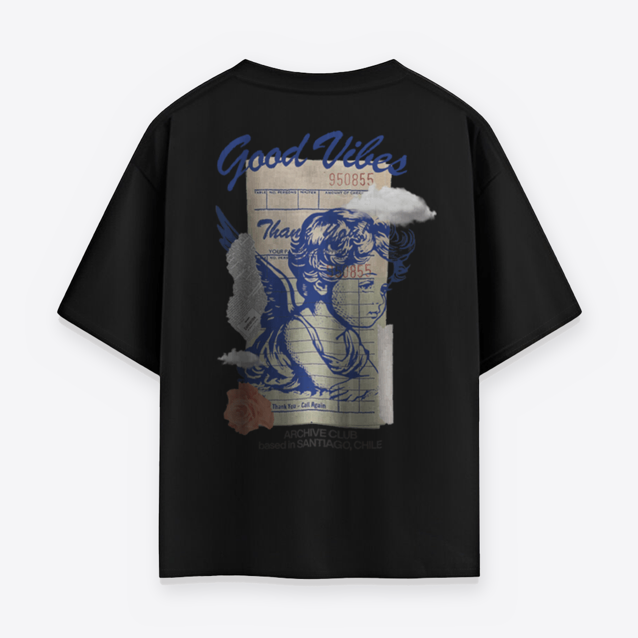 Polera Diseño Cielo de Papel