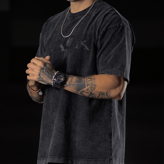 polera oversize acid wash MAORI imagen 2