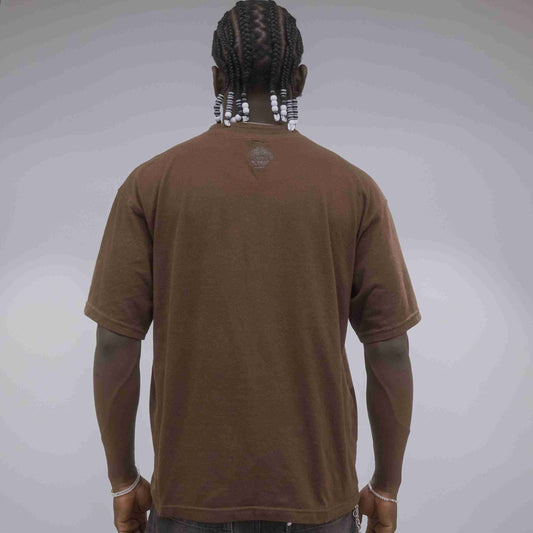 Poleras basicas chocolate MAORI imagen 2