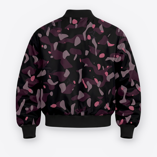 Bomber MAORI Camo Militar - Espalda