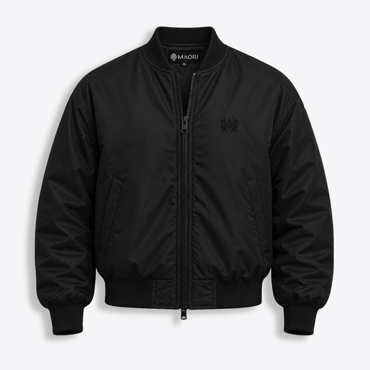 Bomber Black MAORI Minimal MAORI