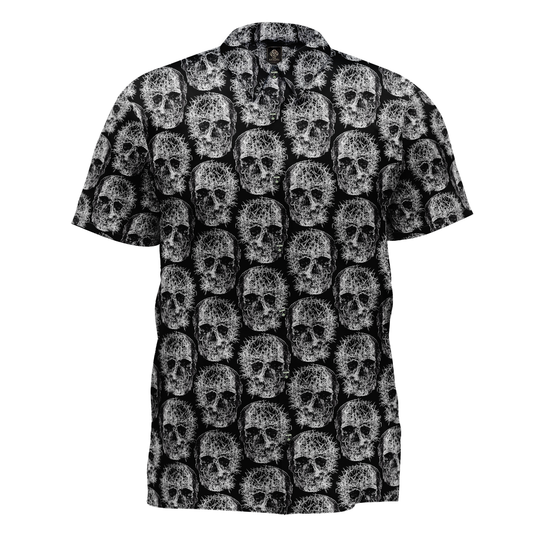 Camisa calaveras clavos MAORI