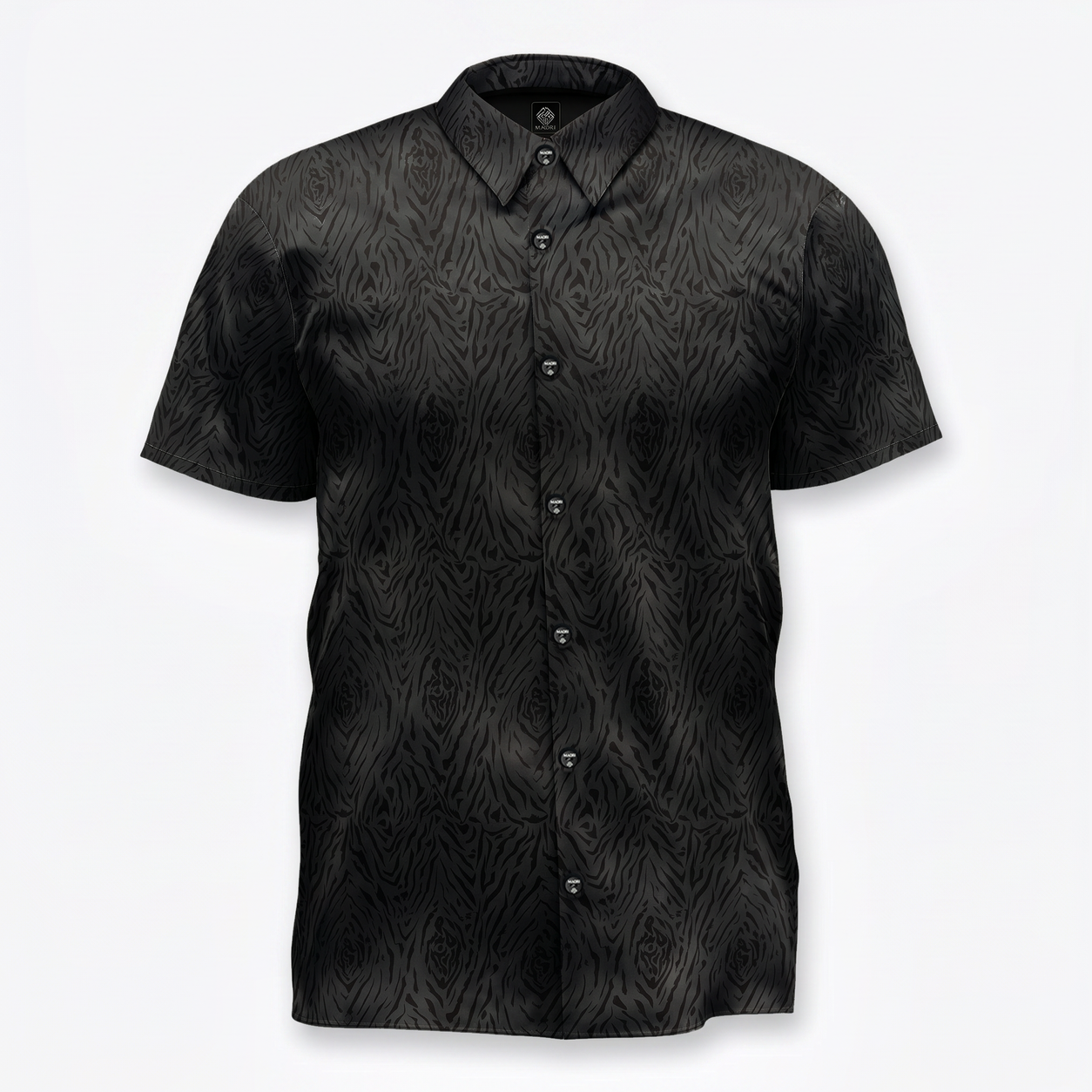 Camisa MAORI Leopardo Dennis Cruz - vista frontal