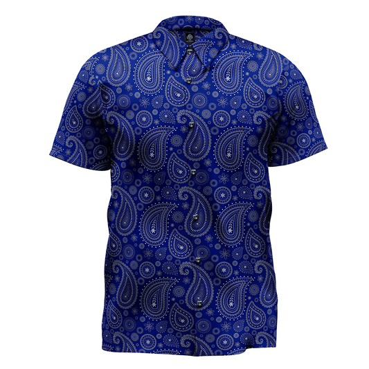 Camisa bandana blue MAORI