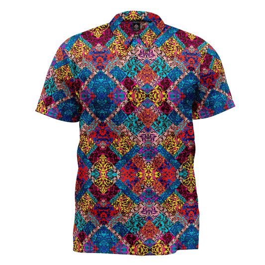Camisa geometria colores MAORI