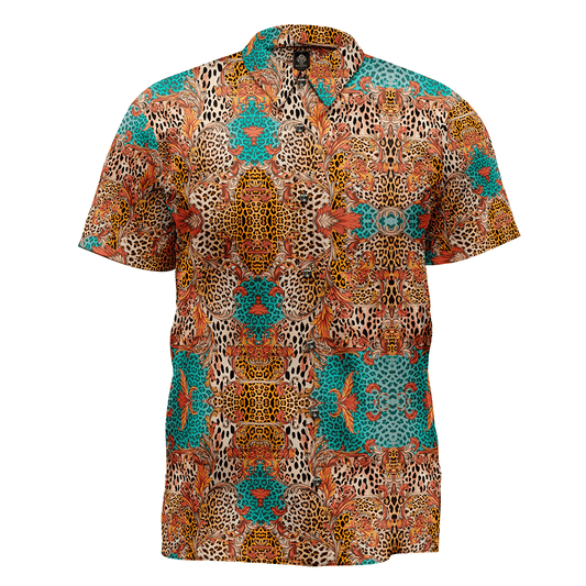Camisa mix animal print MAORI