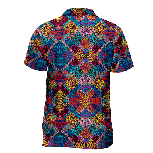 Camisa geometria colores MAORI imagen 2