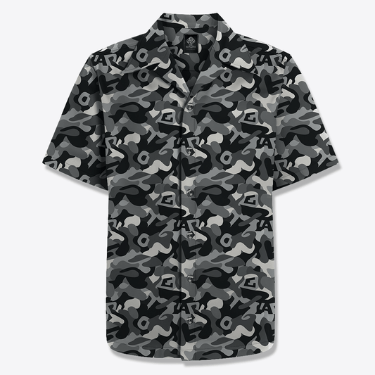 Shirt Sport Camo Grey MAORI