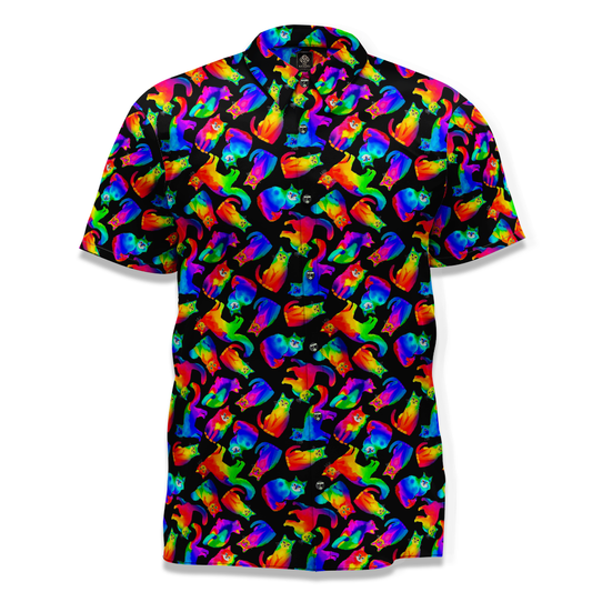 shirt Trippy Cats MAORI