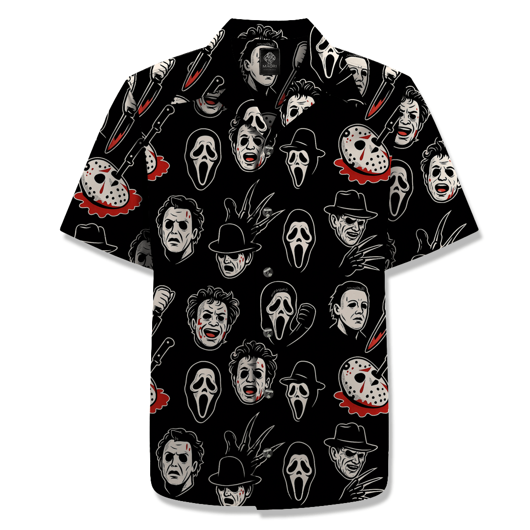 Camisa Horror Icons — Edición Limitada MAORI