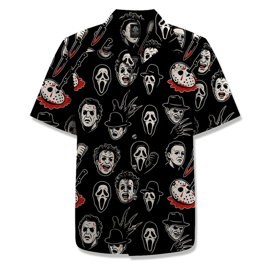 Camisa Horror Icons — Edición Limitada MAORI