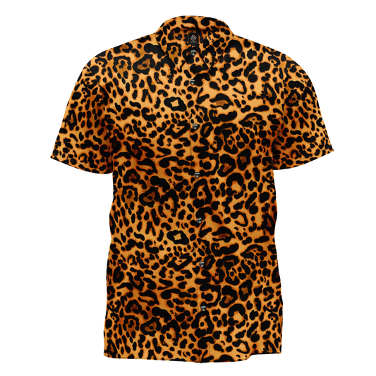 Camisa leopardo dorado MAORI