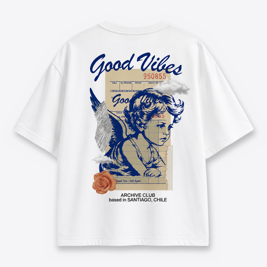 Polera MAORI Blanca Cielo de Papel