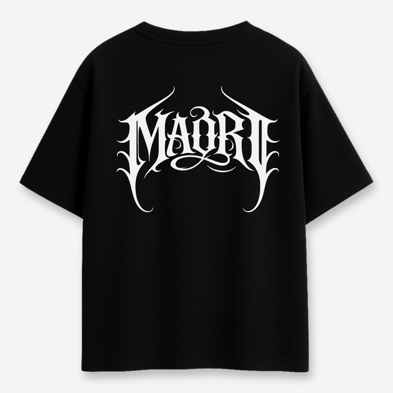 Polera MAORI Negra Gothic