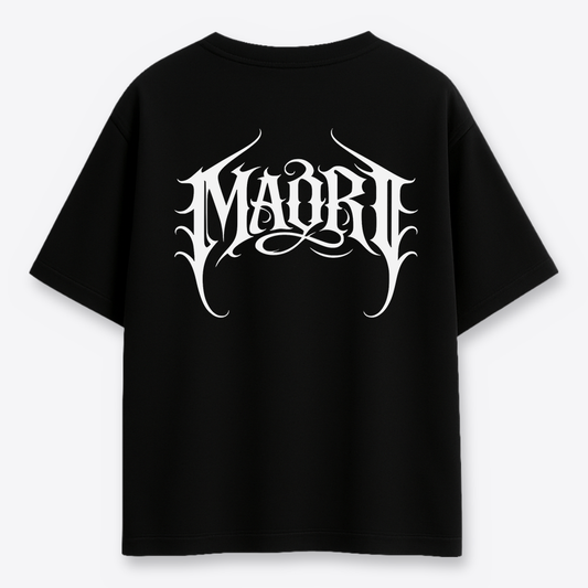 Polera MAORI Negra Gothic