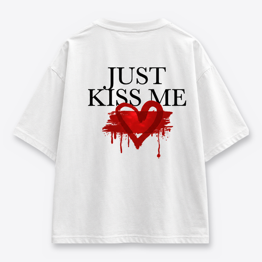Polera MAORI Blanca Just Kiss Me