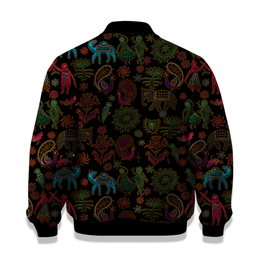 bomber diseño Rapanui MAORI imagen 2