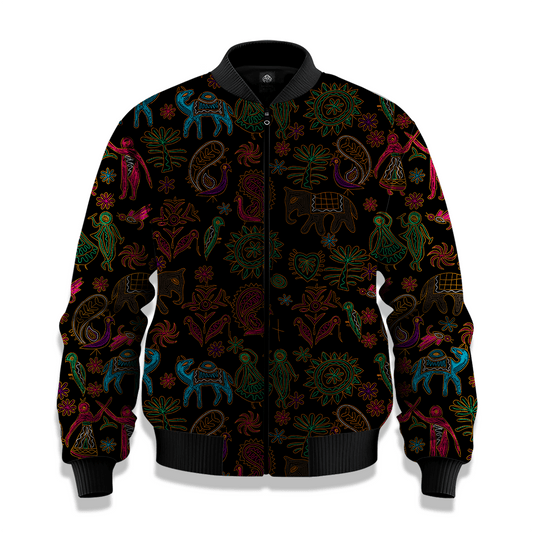 bomber diseño Rapanui MAORI