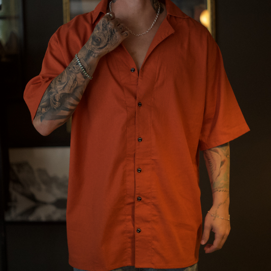 Camisa MAORI Terracota